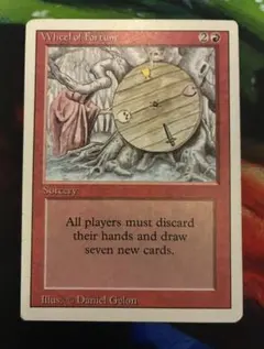 Wheel of Fortune 3ED 英語1枚 MTG - メルカリ