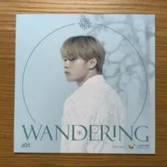 JO1 鶴房汐恩 WANDERING アザージャケット 初回限定盤A