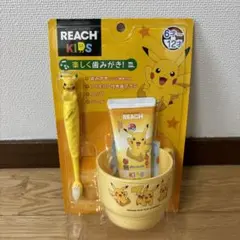 REACH キッズ 歯磨きセット ピカチュウ