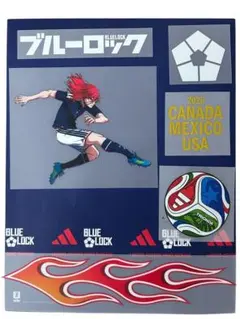 ブルーロック adidas ゼビオ 日本代表 2026 シール 糸師 冴 - メルカリ