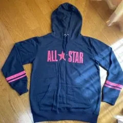 CONVERSE ALL STAR パーカー ネイビー