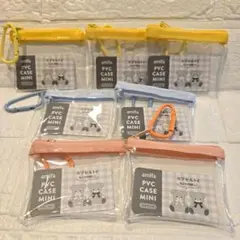 セリア amifa PVCケース ミニ カラビナ付　推し活　7点セット　新品のサムネイル