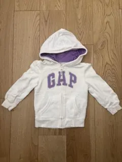 GAP フード付きジップアップパーカー