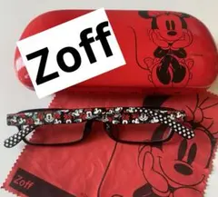 【Zoff】ミニーマウスデザイン メガネ ディズニー ミニー