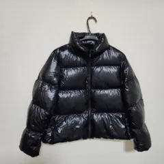 ユニクロ ウルトラライトダウンシャイニーボリュームジャケット ブラック　 L