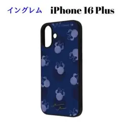 新品 イングレム iPhone 16 Plus スマホケース ミニー ディズニー