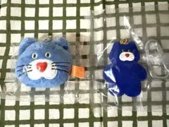 新品★mojojojo★フィギュアマスコット1＆フェイスマスコット・青ねこ