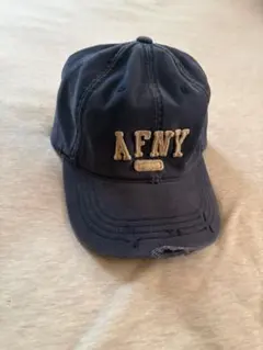 アバクロ　AFNY ネイビーキャップのサムネイル