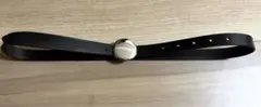 SLOBEIENA ベルト ブラック シルバーバックルのサムネイル