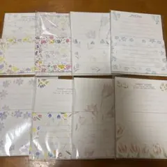 フラワー お花 ペアー メモ 2冊×8種 平成レトロ