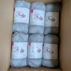 Fluffy 毛糸セット 16玉 50グラム☓9個　　35グラム☓7個