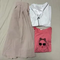 GLACIER Honeys ガウチョパンツ ブラウス 3点セット まとめ売り