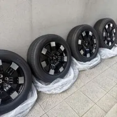 購入不可新車外し 2026 デリカD5 純正18インチ タイヤホイール4本