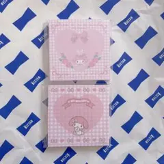 サンリオ伊勢丹ARomantic メモ帳2点セット♡マイメロ