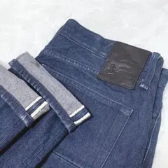 希少　JASON DENHAM デンハム　RAZOR デニム　濃紺　赤耳　W34のサムネイル