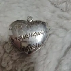 最終値下げ中古品シルバーハート型トップペンダント