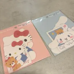 Hello Kitty シナモンロールデコレーションステッカー 3ピース✖︎2