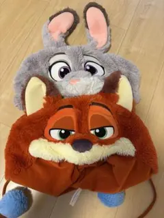 ズートピア ニック ジュディ ファンキャップ ２個セット ディズニー