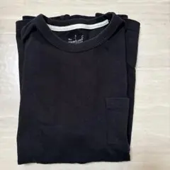 無印良品 MUJI ポケット付き Tシャツ ブラック Sサイズのサムネイル