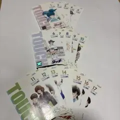 タッチ　 DVD 全巻セット　アニメ　全17巻　あだち充　レンタルリユース タッチ アニメ DVD 17巻 全巻セット ケース付き レンタルアップ あだち充