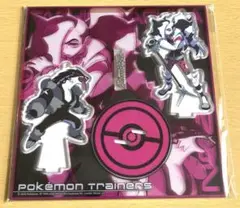 ポケモン　アクリルスタンドキーホルダー　ネズ&タチフサグマ