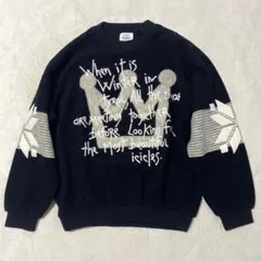 ✨美品✨CASTELBAJAC ニット セーター 長袖　ウール 3 XL 黒