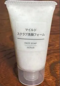 無印良品　マイルドスクラブ洗顔フォーム　30g ミニサイズのサムネイル