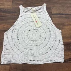 H&M Coachella かぎ編み　キャミソール Lサイズ　ハ35のサムネイル