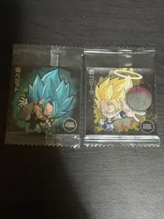 ドラゴンボールウエハースシール ゴジータ ベジット 2枚セット まとめ売り