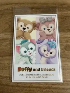 ダッフィーフレンズ　ポストカード