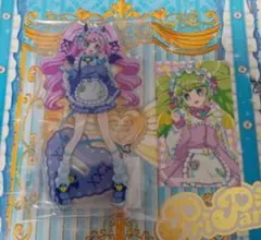 プリパラ らぁら ファルル 描き下ろしラバーマット ハートデビデビ