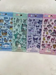 サンリオ キャラクターズ 立体シール 4種セット