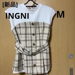 INGNI イング トップス ノースリーブチュニック M