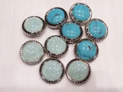 ボタンまとめ売り57(ブルー系2.3)