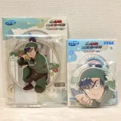 食満留三郎 2点 ★ 忍たま乱太郎 セガラッキーくじ アクリルスタンド 缶バッジ