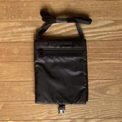 無印良品♣︎MUJI ♣︎サコッシュ♣︎ショルダーバッグ♣︎ブラック♣︎新品♣︎匿名配送