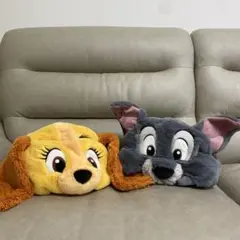 わんわん物語　ファンキャップ　レディとトランプの2個セット