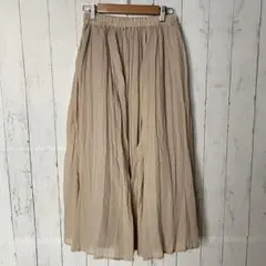 koe コエ ロングスカート マキシ丈 ベージュ F フリーサイズ