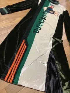 美品 被験者B ハザマ hazama 20AW ドッキング ニット ワンピース
