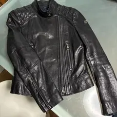 Earl Jean New York オーダーメイド ラムレザー ライダース本革