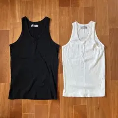 コットン100% タンクトップ 2枚セット サイズ3