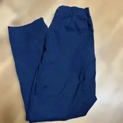 ユニクロ　キッズ ロングパンツ ネイビー
