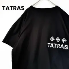 【極美品✨】25SS タトラス Tシャツ ヌンキ NUNKI 両面刺繍ロゴ 黒Lのサムネイル