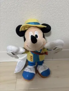 ミッキーマウス ぬいぐるみ　バケパ　くっつき　ミッキー　非売品
