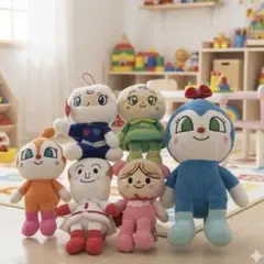 アンパンマン ぬいぐるみ ６体セット