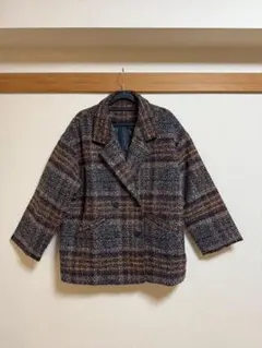 GORGE チェック柄 ダブルジャケット