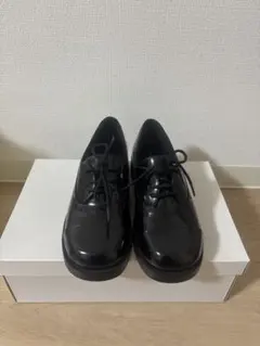 ブラック レースアップローファーのサムネイル