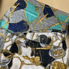 エレガントなチェーンデザインスカーフ 2枚セット