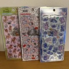 【正規品】プチドロップステッカー ディズニー　３枚セット