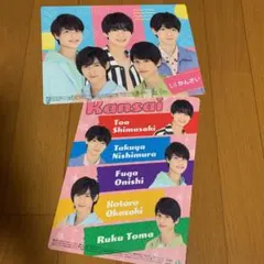 Lilかんさい セブンイレブン 下敷き　2枚セット